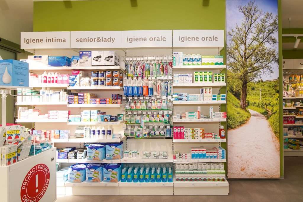 Visual merchandising per farmacie