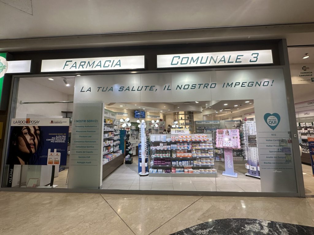 Clienti e farmacisti al centro: progetto di remise en forme per le Farmacie Comunali di Peschiera Borromeo, lay out commerciale, ricategorizzazione e comunicazione &ndash; Now Farmacia