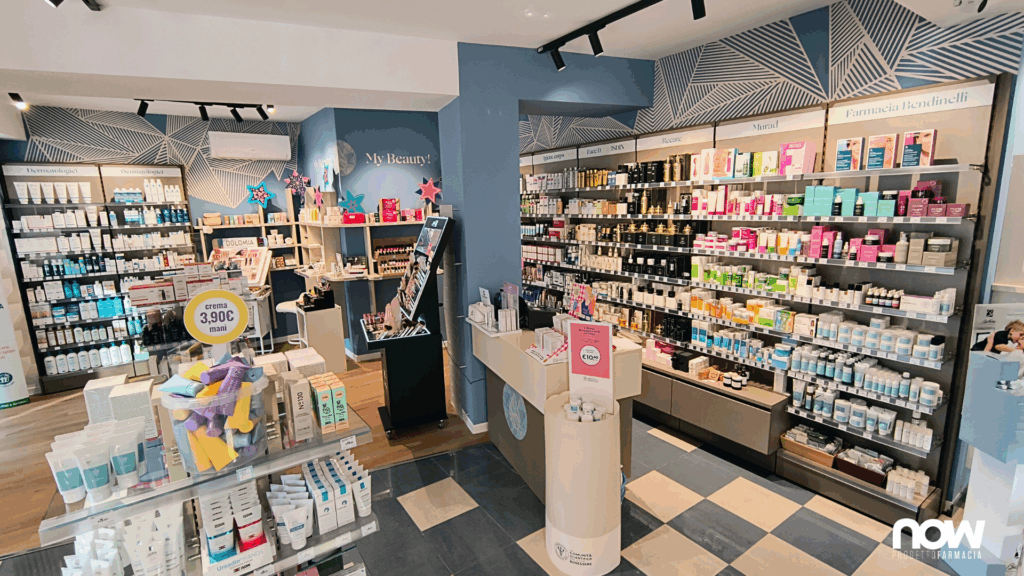 Farmacia Bendinelli: un restyling che unisce architettura, visual merchandising e identità &ndash; Now Farmacia